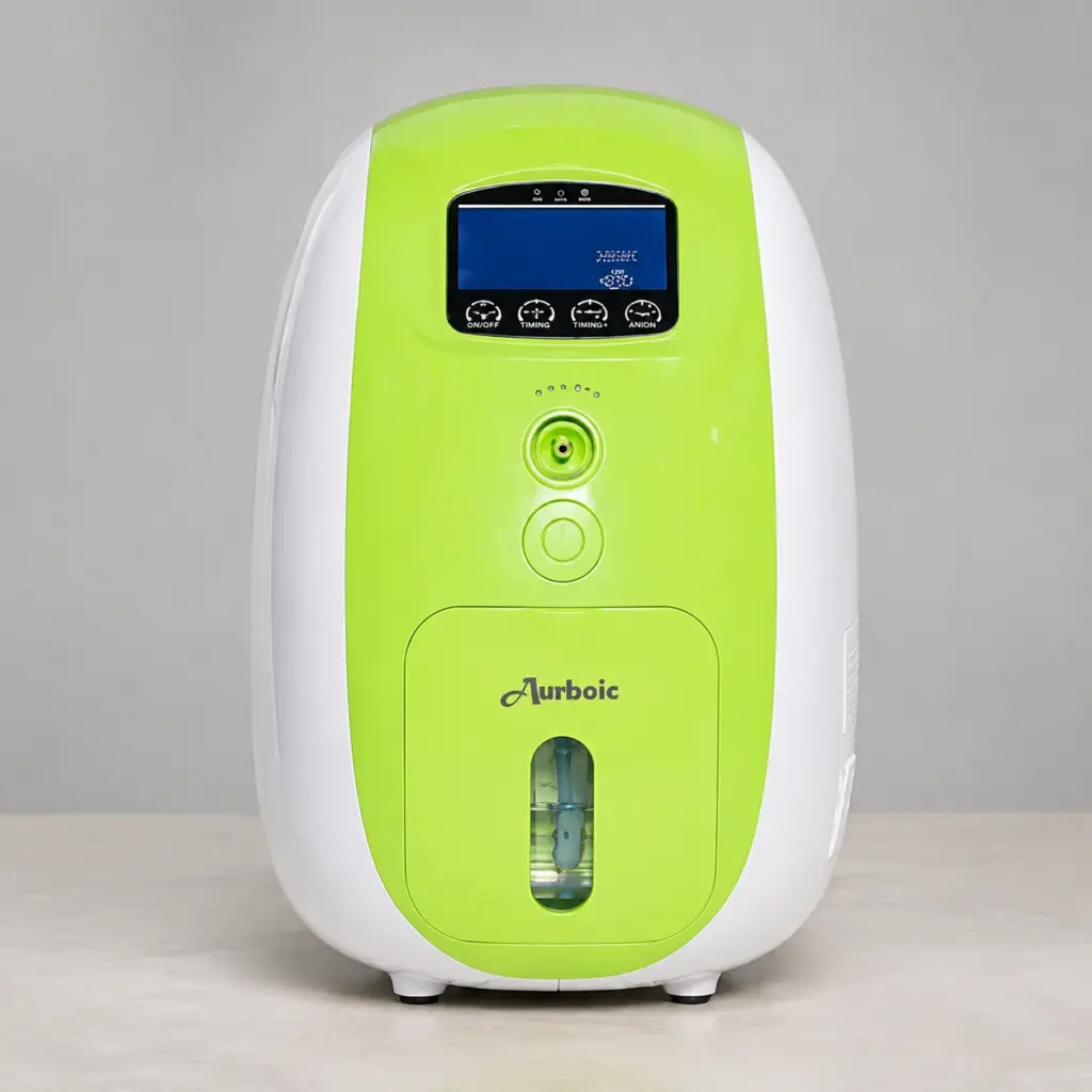 Small 1-7L Home Oxygen Concentrator, Green or Blue